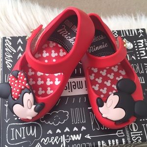 Mini Melissa Disney Twins Mary Jane Flats